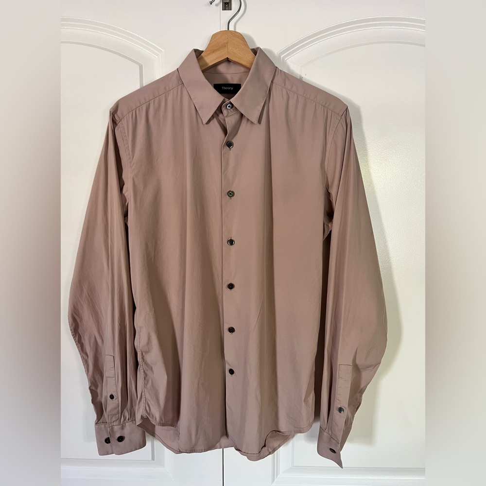 Theory Men’s Sylvain Button Down Shirt